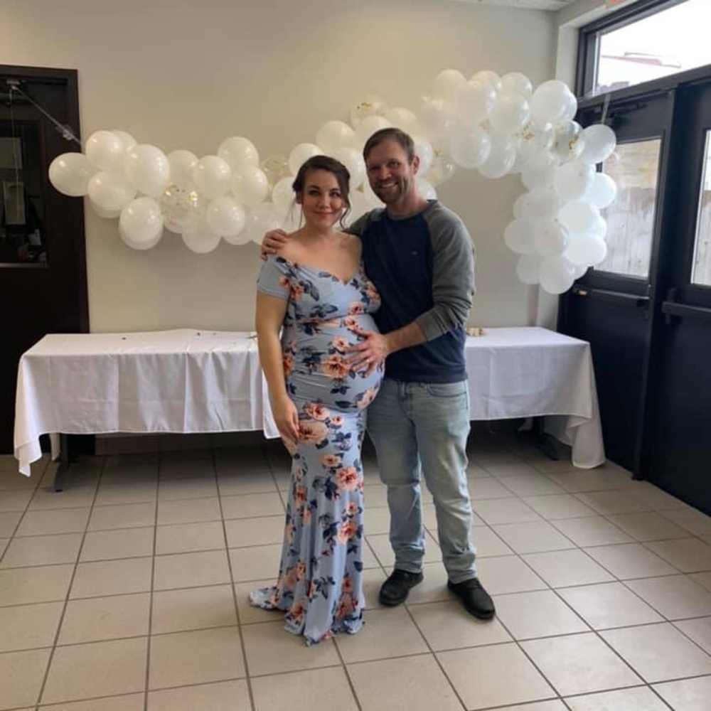 PinkBlush maternity dress